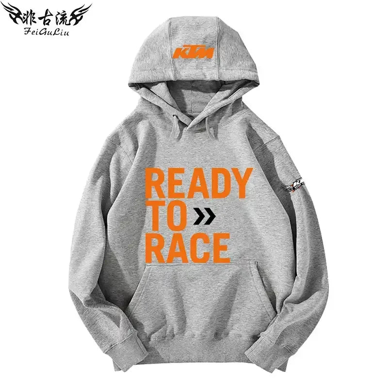 Men's Motocross Hoodie Jacket For Motorcycle Fans