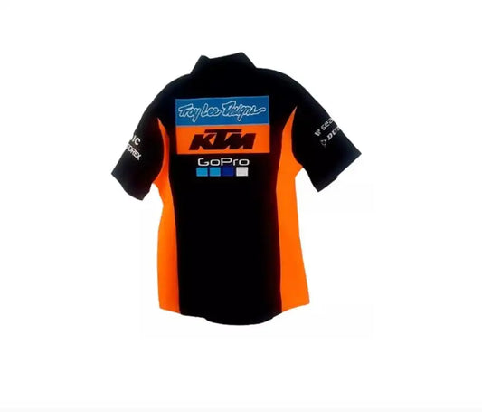 Men’s 3D Motorcycle Graphic T‑Shirt – Breathable