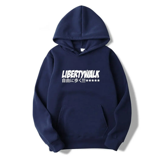 Unisex Printed Fleece Hoodie Pullover For Autumn Winter