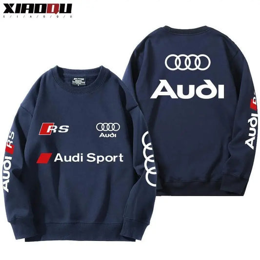 Unisex Pullover Hoodie With RS Print For Autumn Winter