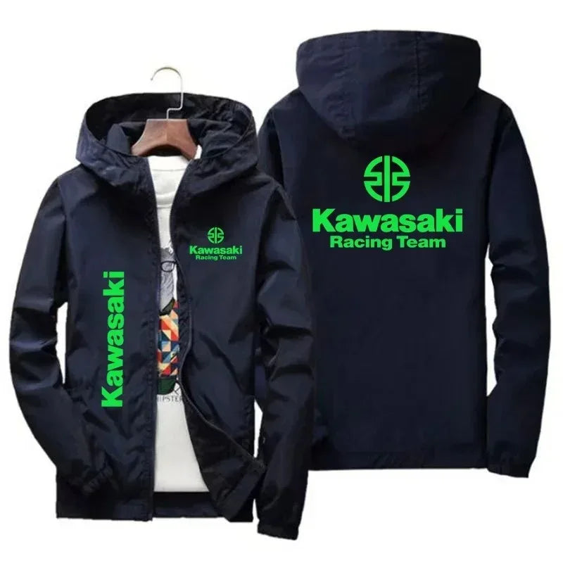 Men’s Racing Team Hooded Jacket With UV Protection