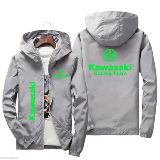Men’s Racing Team Hooded Jacket With UV Protection