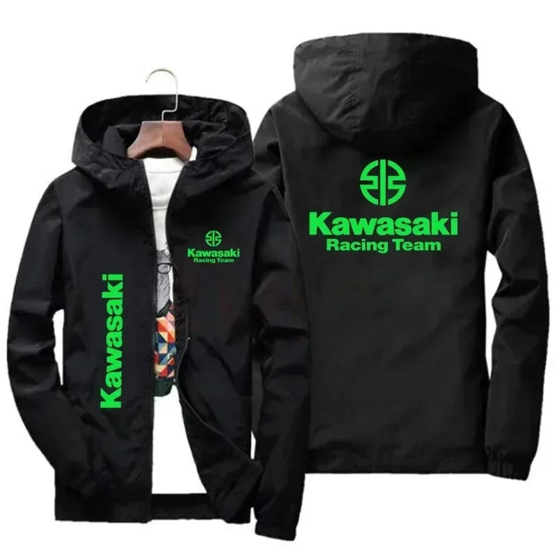 Men’s Racing Team Hooded Jacket With UV Protection