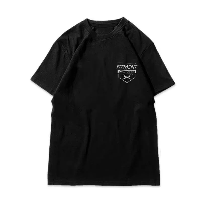 Men's Cotton Car Graphic T-Shirt – Casual Street Style