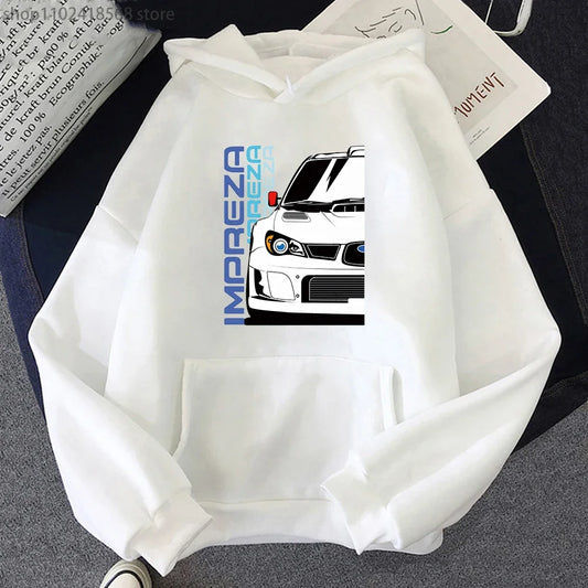 Initial D Anime Hoodie Streetwear Pullover With Fleece