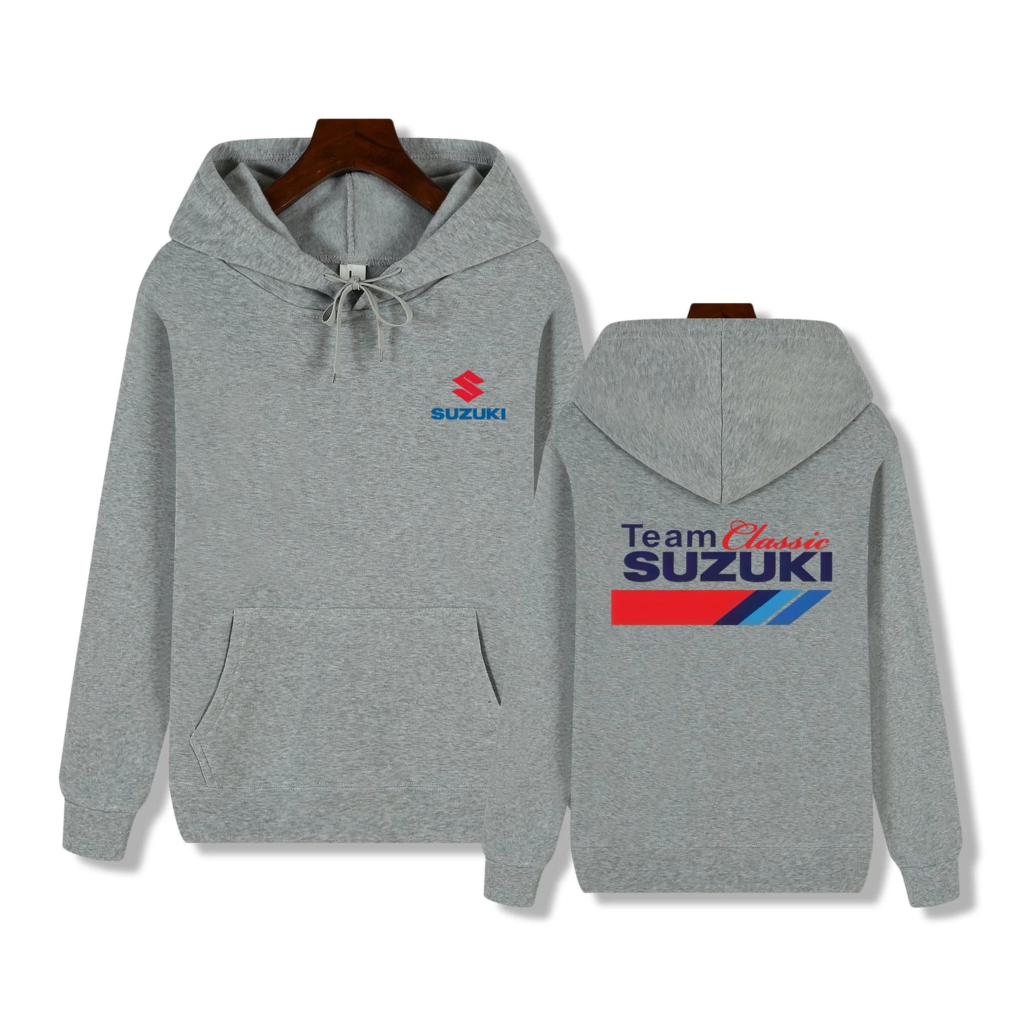 Men's Fleece Pullover Hoodie for Casual Outdoor Wear