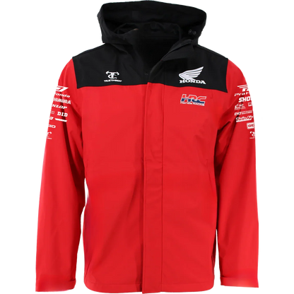 Lightweight Moto Windbreaker Jacket With Hood