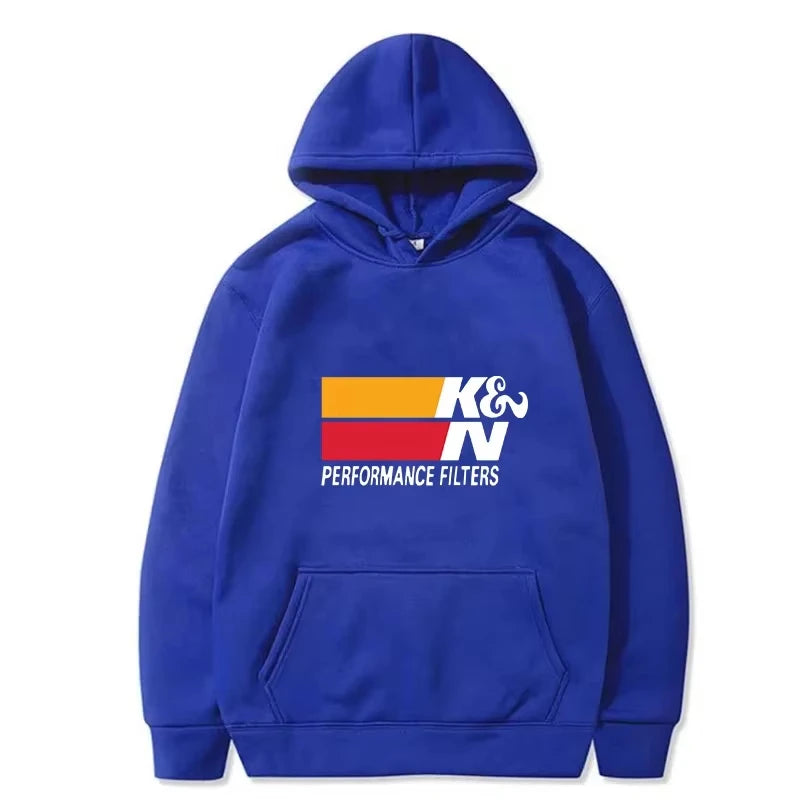 Men's Graphic Pullover Hoodie For Car Enthusiasts