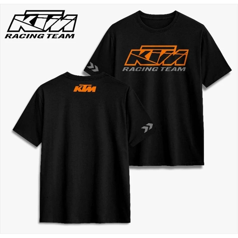 Men's Cotton Motocross T-Shirt – Breathable Streetwear