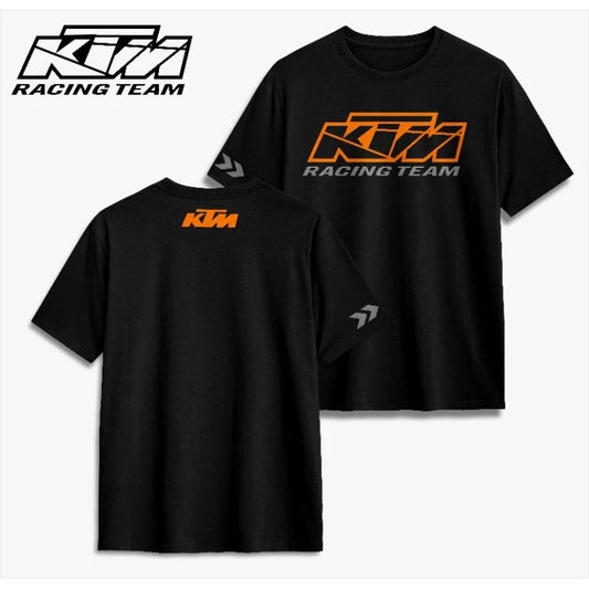 Men's Cotton Motocross T-Shirt – Breathable Streetwear