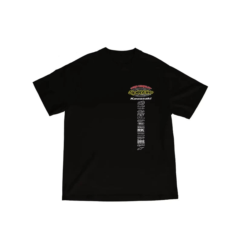 Retro Letter Graphic Cotton T-Shirt For Men And Women