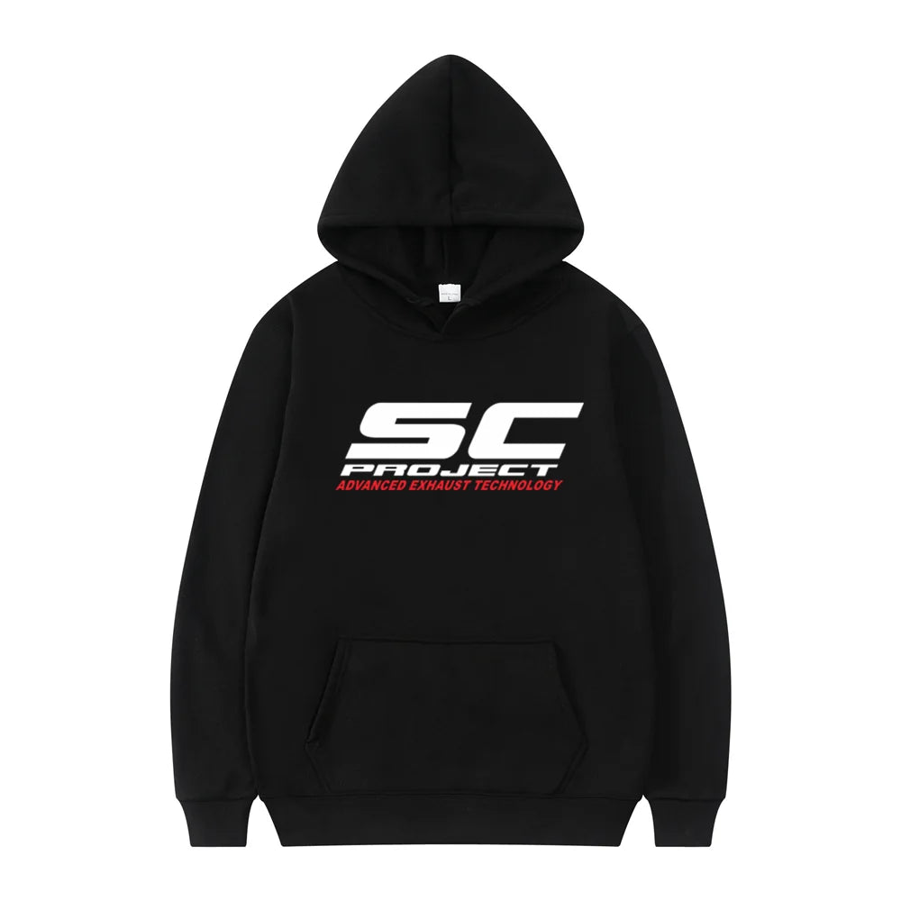 Unisex Fleece Lined Hoodie Pullover Streetwear Sweatshirt