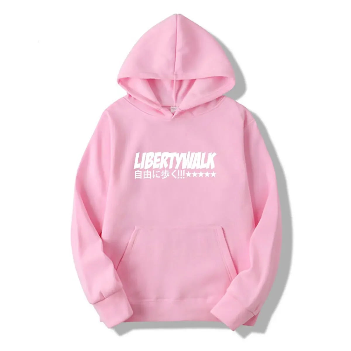Unisex Printed Fleece Hoodie Pullover For Autumn Winter