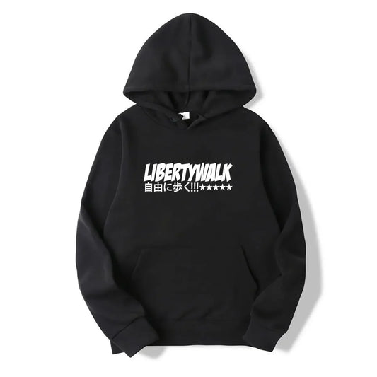 Unisex Printed Fleece Hoodie Pullover For Autumn Winter