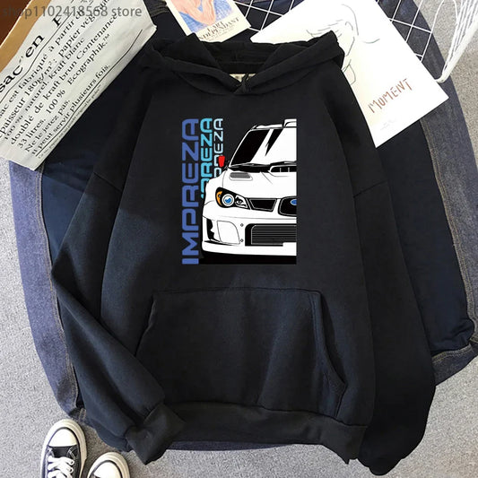 Initial D Anime Hoodie Streetwear Pullover With Fleece