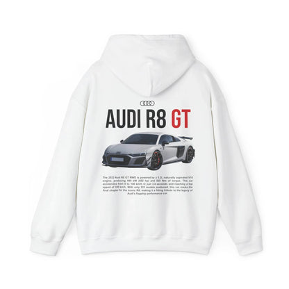 Printed Sports Car Graphic Hoodie for Men and Women