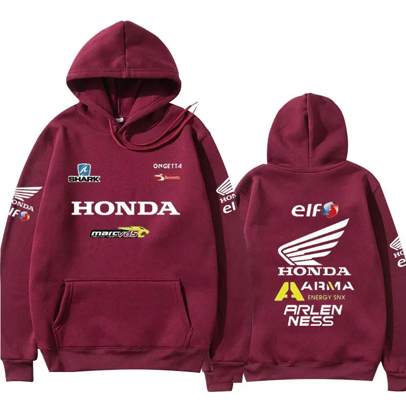 7 Color Motorcycle Racing Hoodie Sweatshirt – Cotton Blend