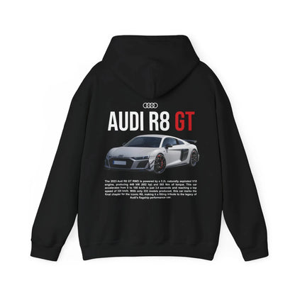 Printed Sports Car Graphic Hoodie for Men and Women