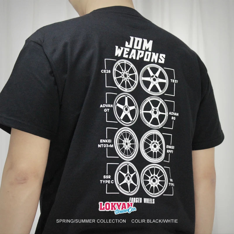 Men’s Car Graphic Cotton T-Shirt – Quick-Dry Casual Tee