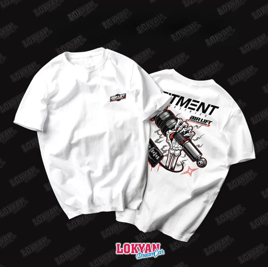 Men’s Skull Car Graphic T-Shirt – Quick-Dry Cotton