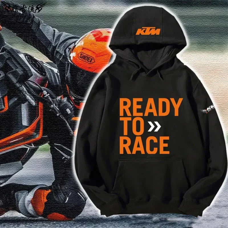 Men's Motocross Hoodie Jacket For Motorcycle Fans