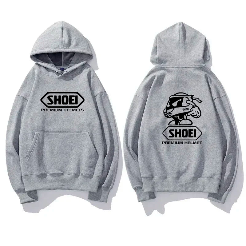 Men's Fleece Hoodie With Cartoon Print Pullover Style