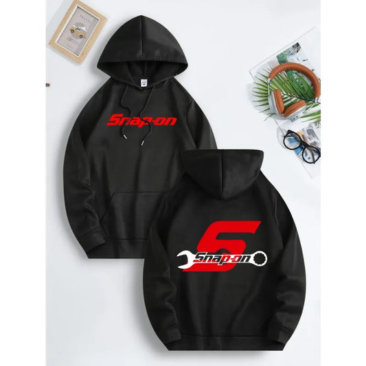 Men's Graphic Pullover Hoodie With Front Kangaroo Pocket