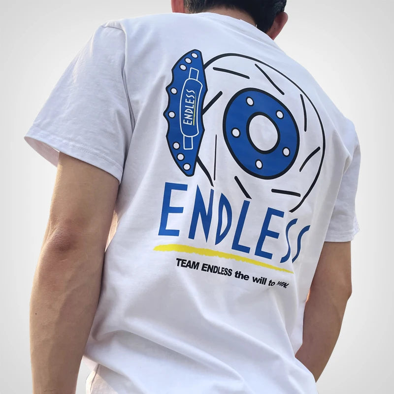 Men’s JDM Car Brake Disc Graphic Cotton T‑Shirt