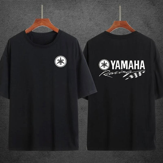Men’s Cotton Motorcycle Graphic T‑Shirt Short Sleeve