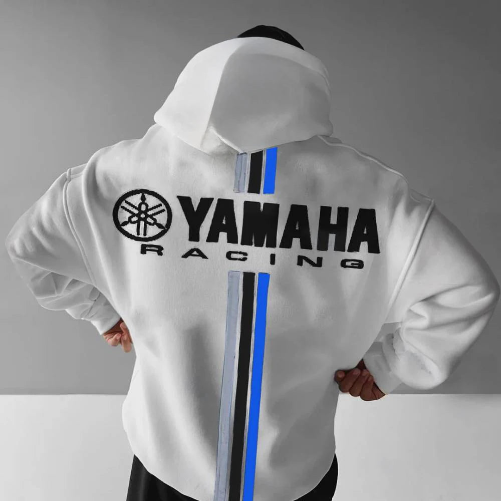 Unisex Cotton Fleece Hooded Sweatshirt – Oversized & Warm