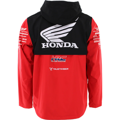 Lightweight Moto Windbreaker Jacket With Hood