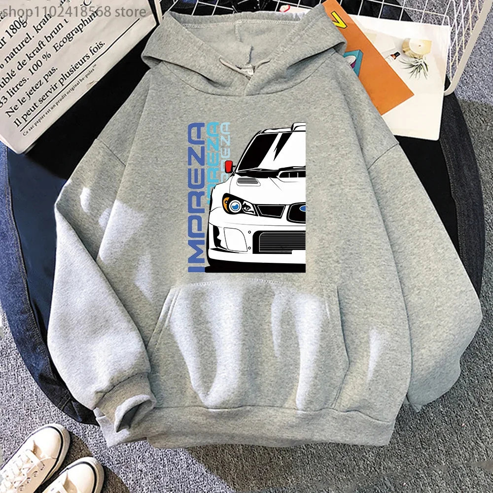 Initial D Anime Hoodie Streetwear Pullover With Fleece
