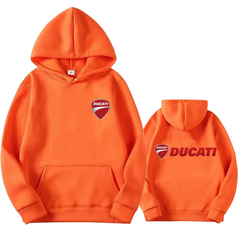1 Color Motorsport Graphic Hoodie Sweatshirt For Men