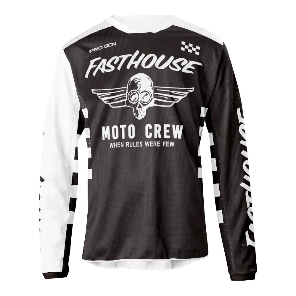 jersey 9 Color Breathable Long Sleeve MTB Cycling Jersey for Men