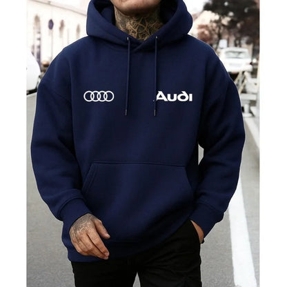 Men's Cotton Streetwear Hoodie For Autumn And Winter