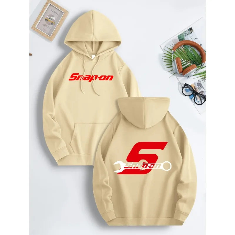 Men's Graphic Pullover Hoodie With Front Kangaroo Pocket