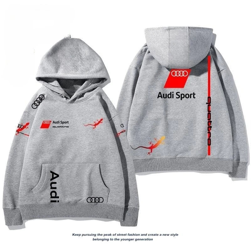 10 Color Men's Cotton Hooded Sweatshirt – Thick Casual Pullover