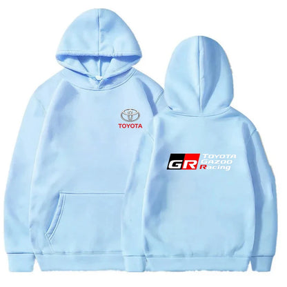 Men’s Racing Pullover Hoodie With Fleece Lining