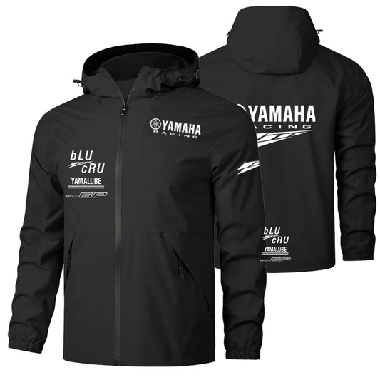 Motorcycle Racing Windbreaker Jacket – Lightweight Hooded