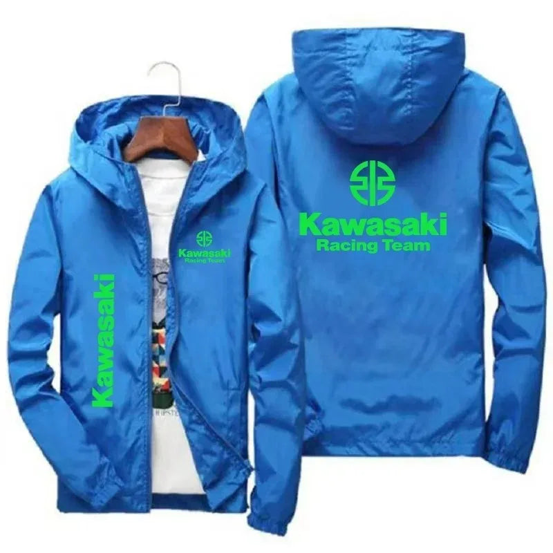 Men’s Racing Team Hooded Jacket With UV Protection