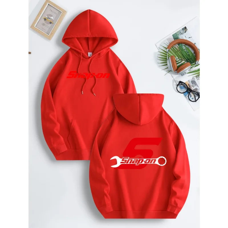 Men's Graphic Pullover Hoodie With Front Kangaroo Pocket