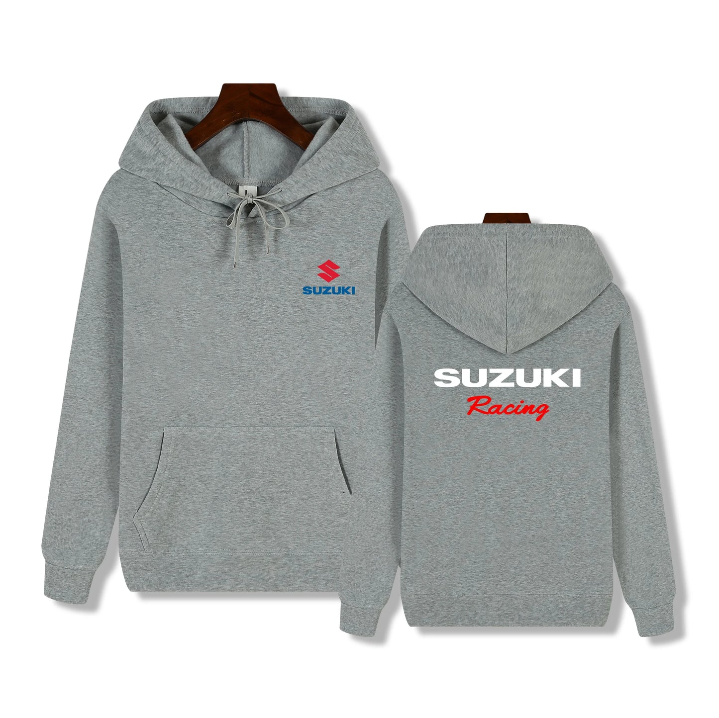 Men’s Moto Graphic Hoodie Pullover For Outdoor Sports