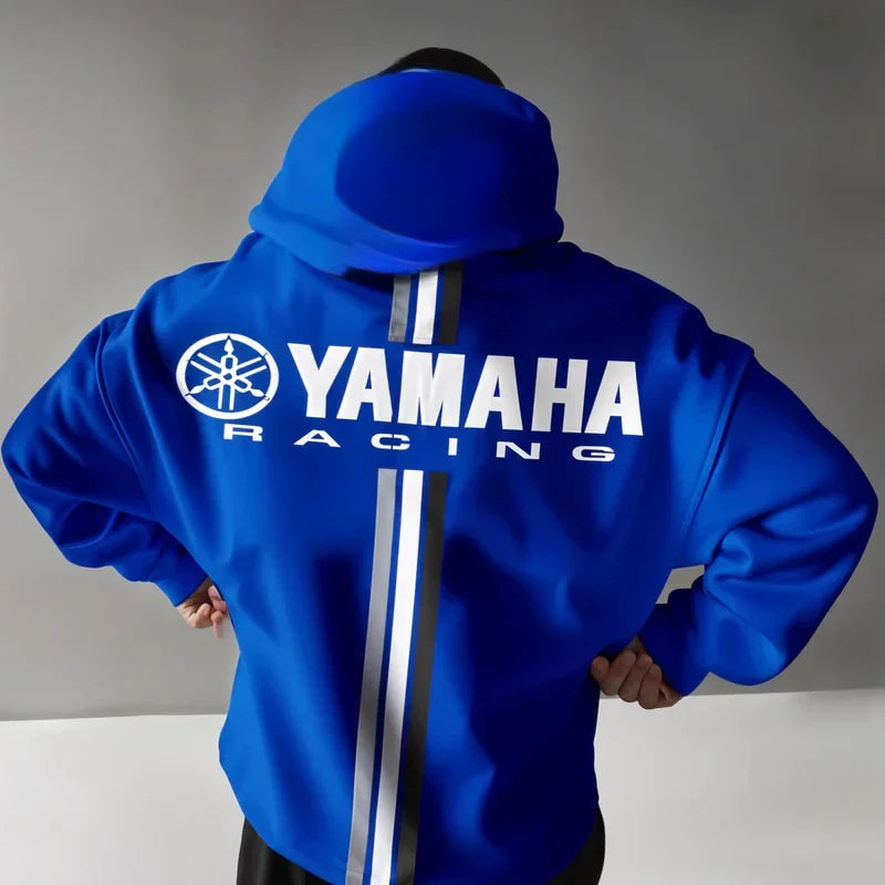 Unisex Cotton Fleece Hooded Sweatshirt – Oversized & Warm