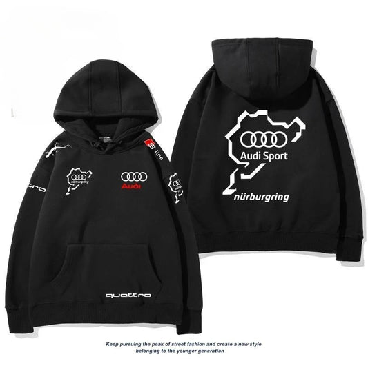 Men's Cotton Hooded Sweatshirt – Thick Casual Pullover
