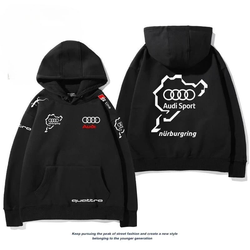 Men's Cotton Hooded Sweatshirt – Thick Casual Pullover