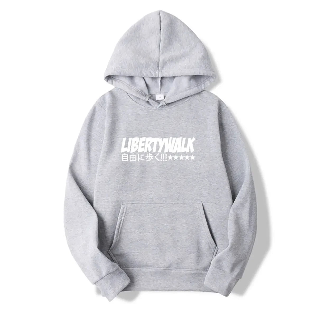 1 Color Unisex Printed Fleece Hoodie Pullover For Autumn Winter