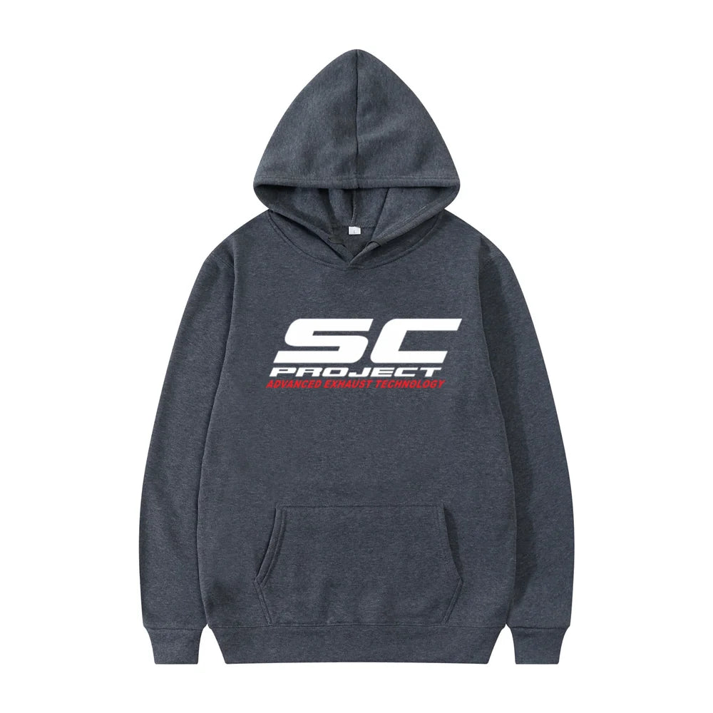 Unisex Fleece Lined Hoodie Pullover Streetwear Sweatshirt