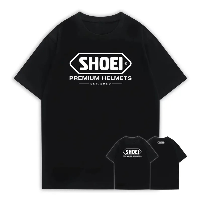 Men's Japanese Motorcycle Helmet Graphic T-Shirt