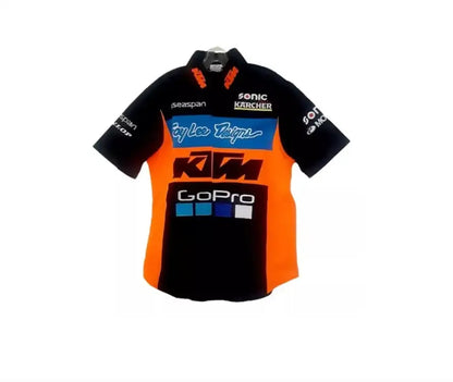 Men’s 3D Motorcycle Graphic T‑Shirt – Breathable