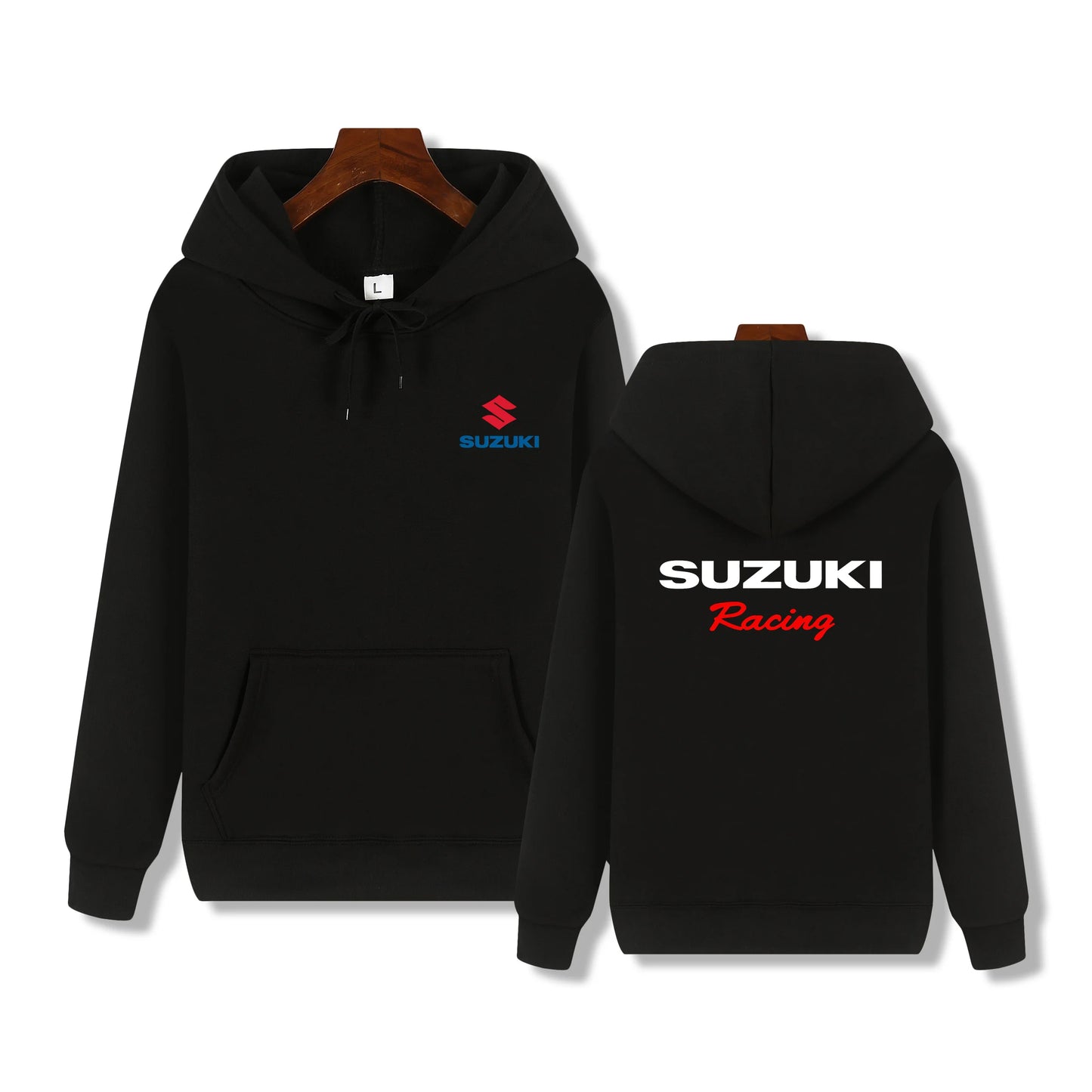 Men’s Moto Graphic Hoodie Pullover For Outdoor Sports